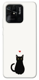 Чохол на Xiaomi Redmi 10C cat in love фото 1 Чохол на Xiaomi Redmi 10C cat in love фото 1 з 1