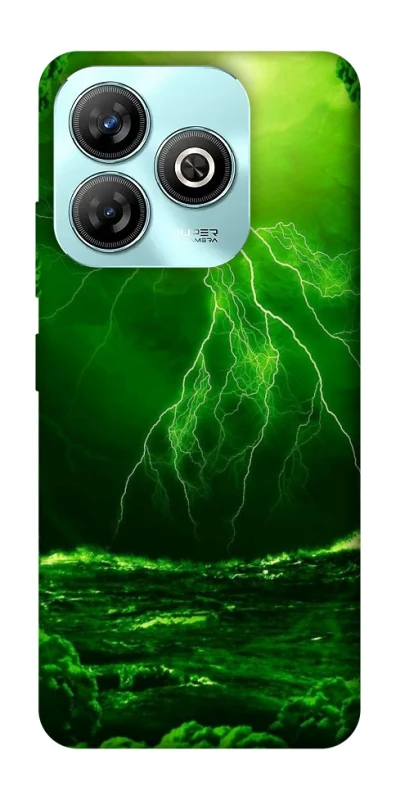 Чехол на ZTE Blade A75 4G Молния v2 фото 1 из 1