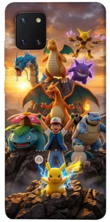Чехол на Samsung Galaxy Note 10 Lite (A81) Pokemon фото 1 из 1