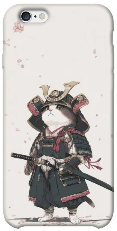 Чохол на Apple iPhone 6/6s (4.7") Samurai Cat Warrior фото 1 з 1