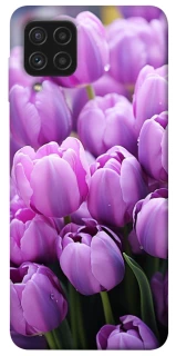 Чехол на Samsung Galaxy A22 4G Фиолетовые тюльпаны фото 1 из 1