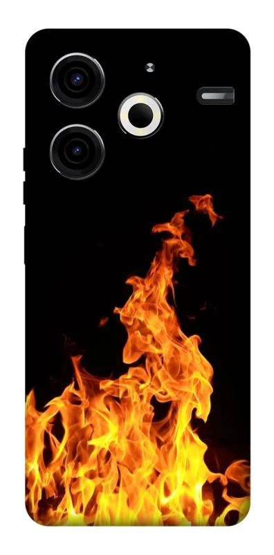 Чехол на TECNO Pova 6 Neo (LI6) Огонь фото 1 из 1