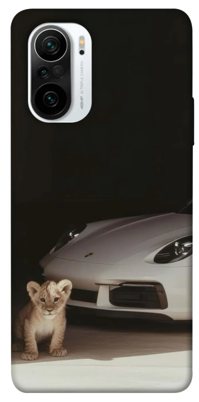 Чехол на Xiaomi Redmi K40 / K40 Pro / K40 Pro+ / Poco F3 Porsche white фото 1 из 1