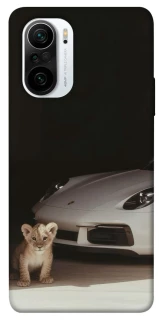 Чехол на Xiaomi Redmi K40 / K40 Pro / K40 Pro+ / Poco F3 Porsche white фото 1 из 1