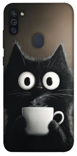 Чохол на Samsung Galaxy M11 morning cat фото 1 з 1