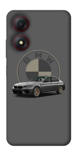 Чехол на ZTE Blade A34 4G BMW grey v2 фото 1 из 1