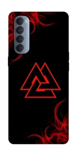 Чохол на Oppo Reno 4 Pro Валькнут фото 1 з 1