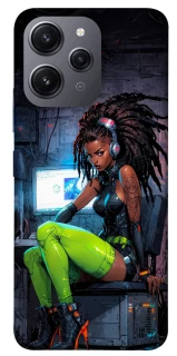 Чехол на Xiaomi Redmi 12 Cyber girl фото 1 из 1