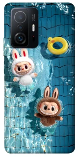 Чохол на Xiaomi 11T / 11T Pro Labubu in the pool фото 1 з 1