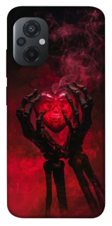 Чохол на Xiaomi Poco M5 Heart in the hands of a skeleton фото 1 з 1