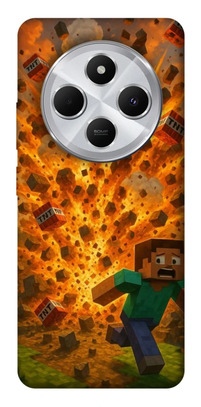 Чехол на Xiaomi Redmi 14C / Poco C75 Minecraft v7 фото 1 из 1