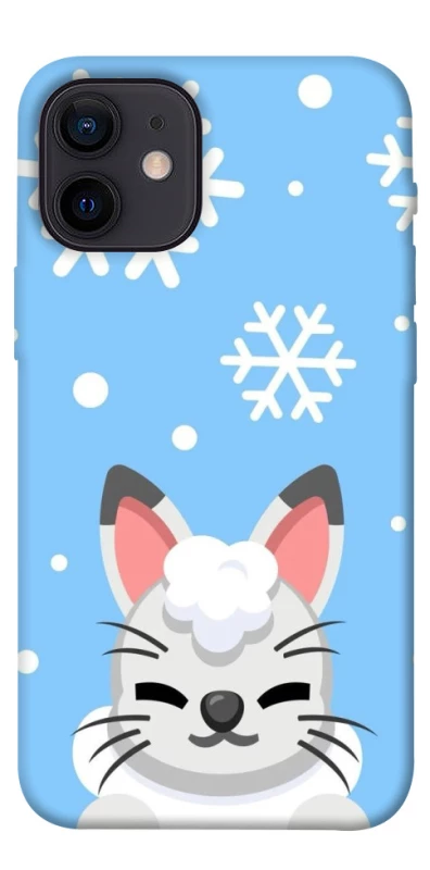 Чохол на Apple iPhone 12 mini (5.4") Adopt Me Snow Kitty Smile фото 1 з 1