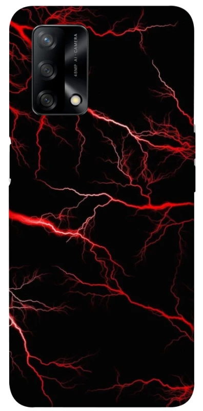 Чохол на Oppo A74 4G Червона молнія фото 1 з 1