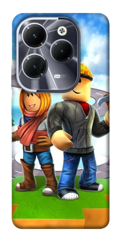 Чохол на Infinix Hot 40 Pro Roblox Builder Adventure фото 1 з 1