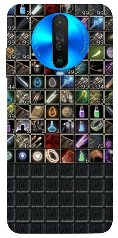 Чехол на Xiaomi Poco X2 Inventory menu ver.2 фото 1 из 1