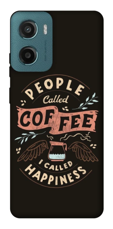 Чехол на Motorola Moto G06 Сoffee happiness фото 1 из 1