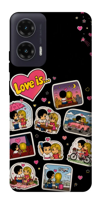 Чохол на Motorola Moto G35 Love is ver.3 фото 1 з 1