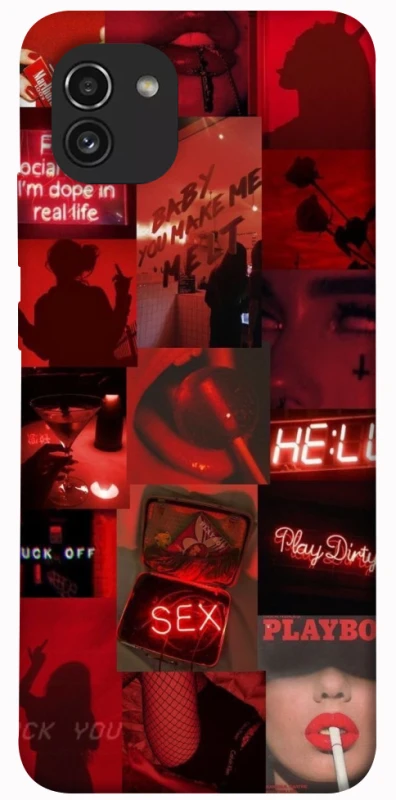 Чехол на Samsung Galaxy A03 Love collage ver.3 фото 1 из 1