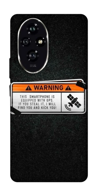Чехол на Honor 200 Warning фото 1 из 1