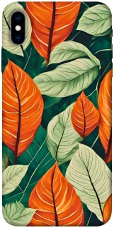 Чохол на Apple iPhone X (5.8") Leaves фото 1 з 1