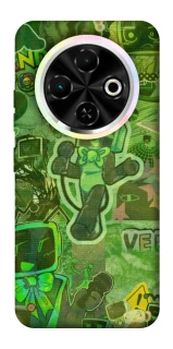 Чехол на TECNO Spark 30C Dandysworld tv green theme фото 1 из 1