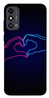 Чехол на ZTE Blade A53 Neon love фото 1 из 1