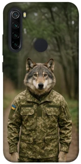 Чохол на Xiaomi Redmi Note 8 Вовк захисник фото 1 з 1