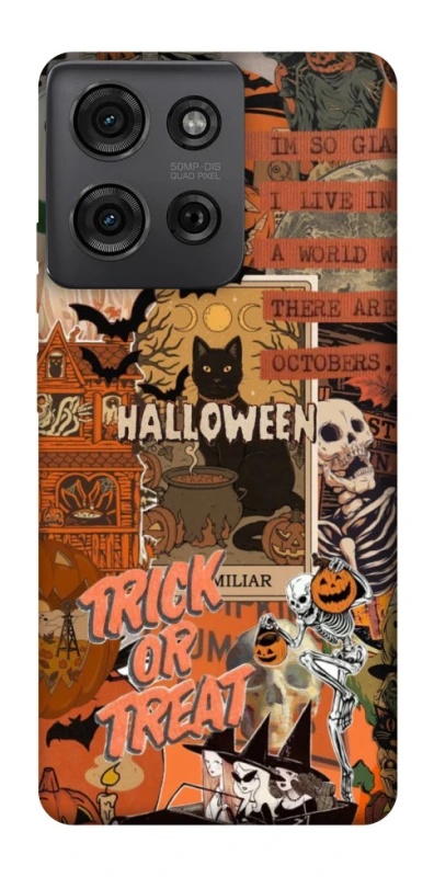 Чохол на Motorola Moto G75 Halloween Style ver.3 фото 1 з 1