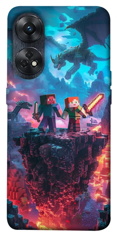 Чохол на Oppo Reno 8T 4G Minecraft v3 фото 1 з 1