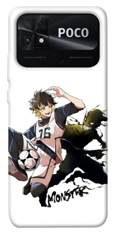 Чехол на Xiaomi Poco C40 Blue Lock фото 1 из 1