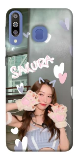 Чехол на Samsung Galaxy M30 Sakura - LE SSERAFIM фото 1 из 1