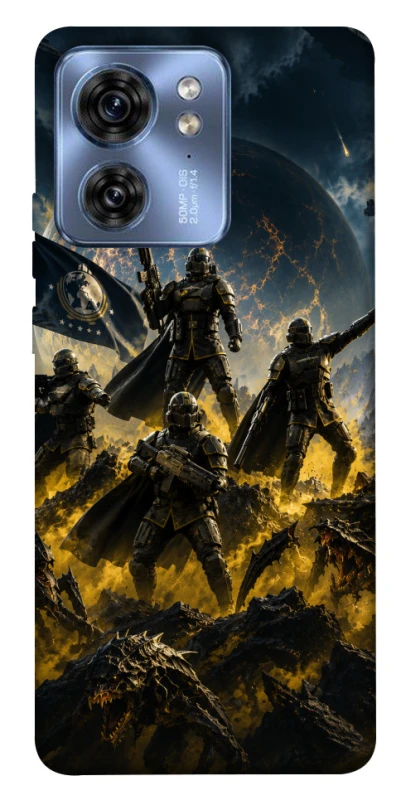 Чехол на Motorola Edge 40 HELLDIVERS фото 1 из 1