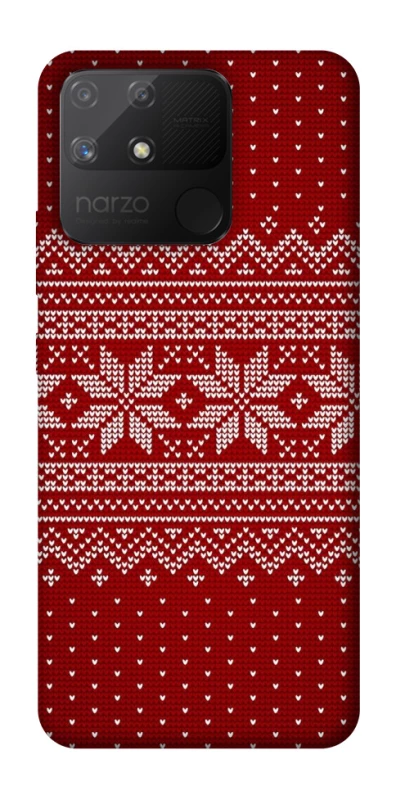 Чохол на Realme Narzo 50A Новорічний v5 фото 1 з 1
