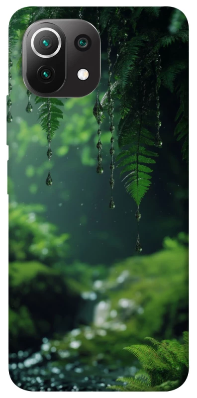 Чехол на Xiaomi Mi 11 Lite rain forest фото 1 из 1