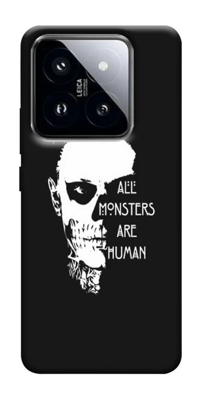 Чохол на Xiaomi 14 Pro All Monsters are Human фото 1 з 1