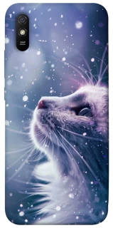 Чехол на Xiaomi Redmi 9A Snow cat фото 1 из 1