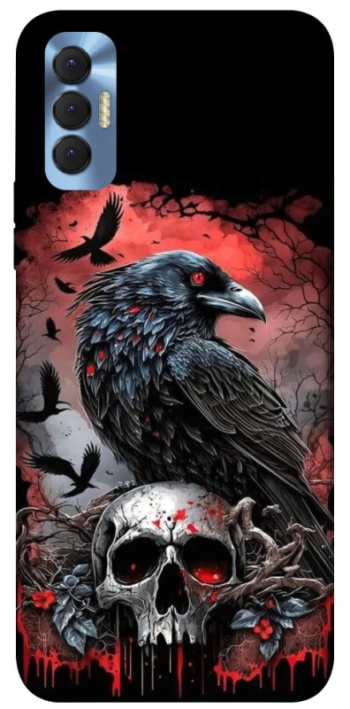 Чехол на TECNO Spark 8P Death eagle фото 1 из 1