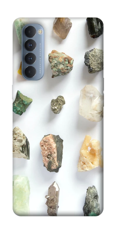 Чехол на Oppo Reno 4 Pro Коллекция кристаллов фото 1 из 1