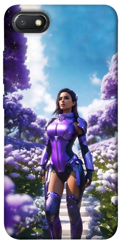 Чохол на Xiaomi Redmi 6A Cyber space girl ver.4 фото 1 з 1