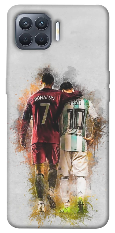 Чохол на Oppo Reno 4 Lite Ronaldo та Messi фото 1 з 1