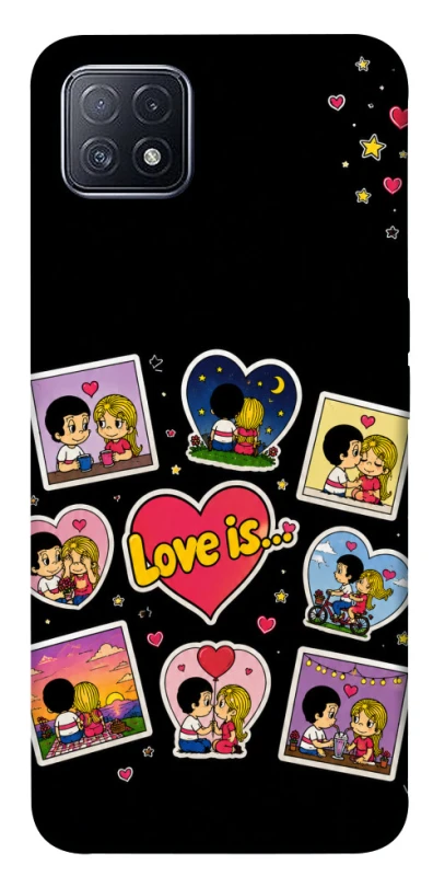Чохол на Oppo A73 Love is ver.2 фото 1 з 1