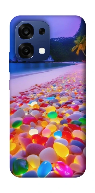 Чохол на Oppo A6 Pro 4G/5G Каміння світиться на березі фото 2 з 2