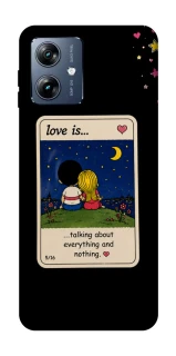 Чехол на Motorola Moto G54 Power Love is ver.6 фото 1 из 1