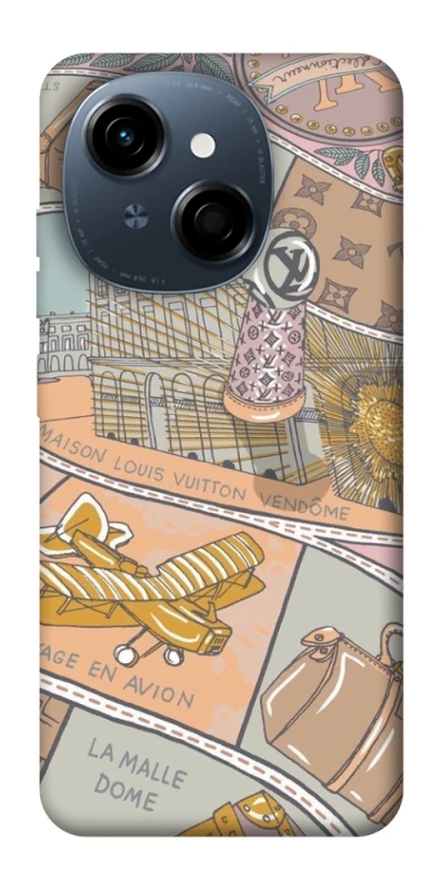 Чохол на TECNO Spark Go 1 Fashion collage ver.2 фото 1 з 1