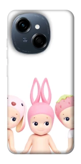 Чехол на TECNO Spark Go 1 Pink Pals фото 1 из 1