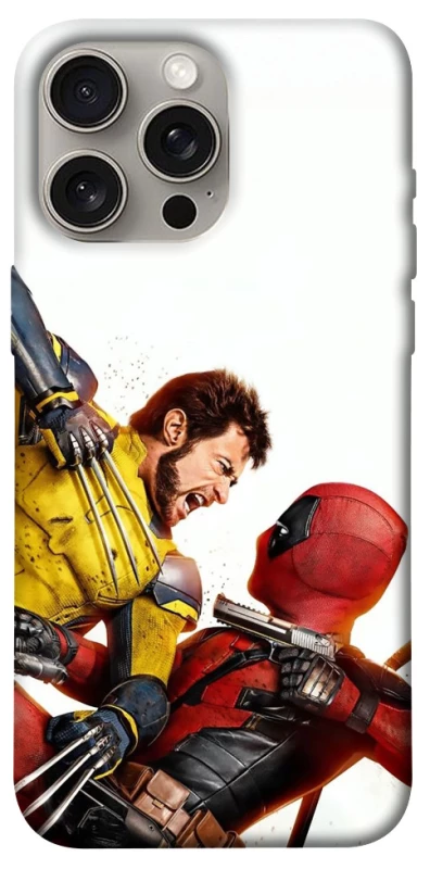 Чохол на Apple iPhone 15 Pro Max (6.7") Deadpool and Wolverine фото 1 з 1