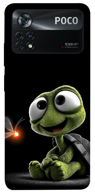 Чехол на Xiaomi Poco X4 Pro 5G Funny turtle фото 1 из 1
