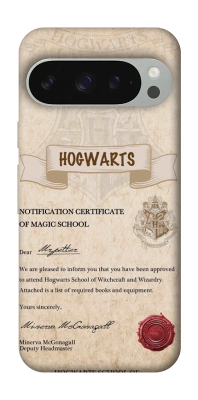 Чехол на Google Pixel 10 Pro XL The Hogwarts acceptance letter фото 1 из 1