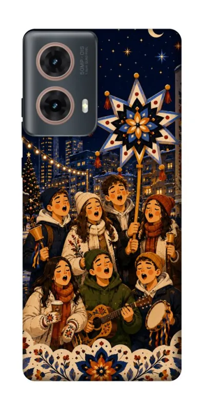 Чехол на Motorola Moto G85 Колядка фото 1 из 1