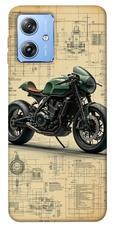 Чохол на Motorola Moto G84 Bike model фото 1 з 1